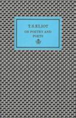 On Poetry and Poets 0571089836 Book Cover
