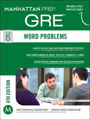 GRE Word Problems 1937707903 Book Cover