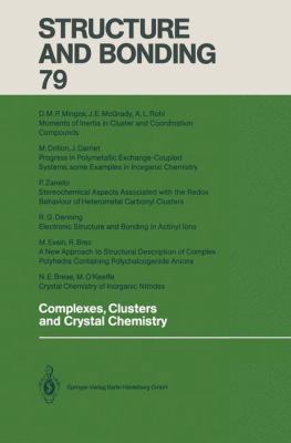 Complexes, Clusters and Crystal Chemistry 3662149796 Book Cover