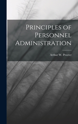 Principles of Personnel Administration B0BMM9Q5QH Book Cover