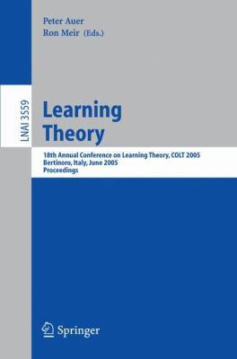 Learning Theory: 18th Annual Conference on Lear... 3540265562 Book Cover