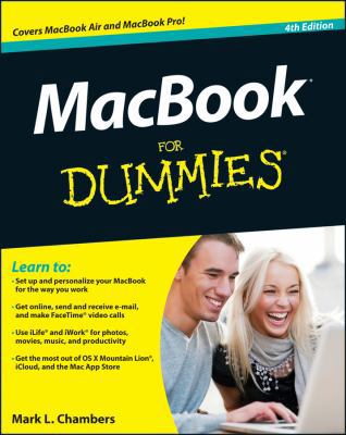 MacBook For Dummies 1118228685 Book Cover