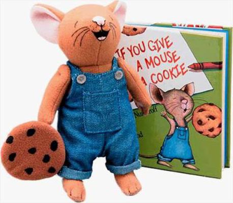 If You Give a Mouse a Cookie Mini Book & Doll [... 0694004162 Book Cover