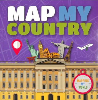 Mapping My World Map My Country Book Cover