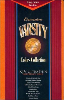 The Holy Bible: King James Version, Varsity, Or... 1558199438 Book Cover