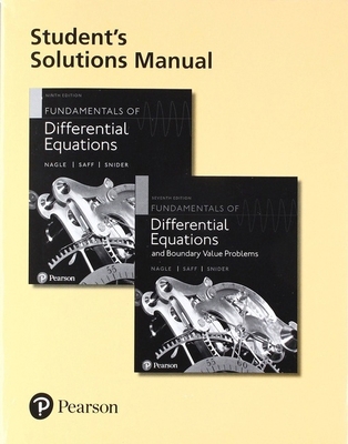 Student Solutions Manual for Fundamentals of Di... 0321977211 Book Cover
