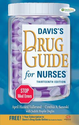 Davis's Drug Guide for Nurses B01CMY8QJI Book Cover