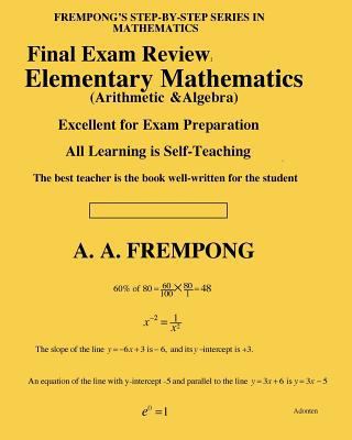 Final Exam Review: Elementary Mathematics 1946485462 Book Cover