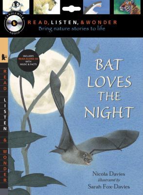 Bat Loves the Night [With CD] 0763641871 Book Cover