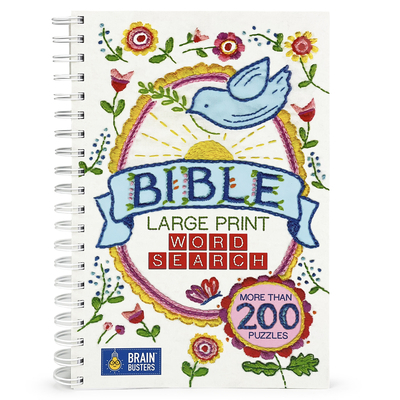 Bible Large Print Word Search: More Than 200 Pu... [Large Print] 1646380223 Book Cover