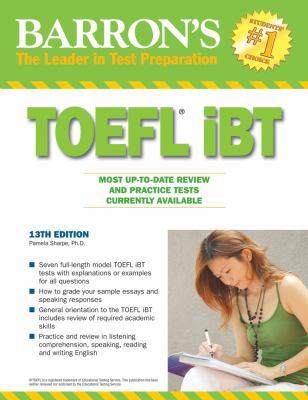 Barron's TOEFL iBT: Internet-based Test 0764143689 Book Cover