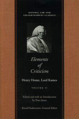 Elements of Criticism: Volume 2 PB 0865974713 Book Cover