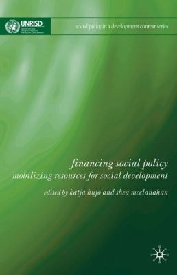 Financing Social Policy: Mobilizing Resources f... 0230576648 Book Cover