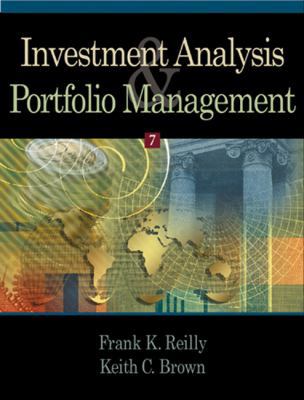 Investment Analysis and Portfolio Management 0324171730 Book Cover