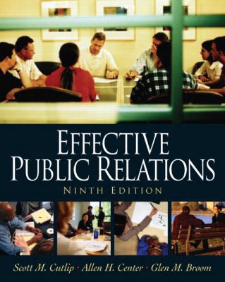 Effective Public Relations 0130082007 Book Cover