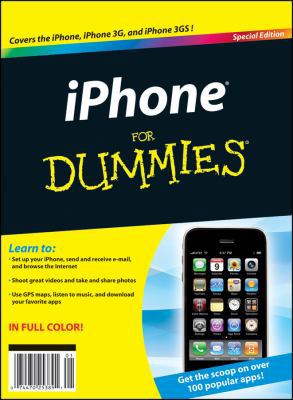 iPhone For Dummies 0470581948 Book Cover