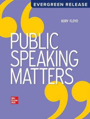 Mhe High School Public Speaking Matters 1265600597 Book Cover