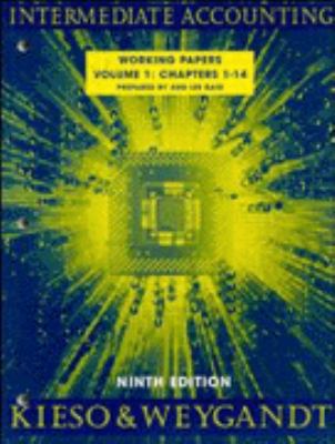 Intermediate Accounting, , Working Papers (Volu... 0471159298 Book Cover