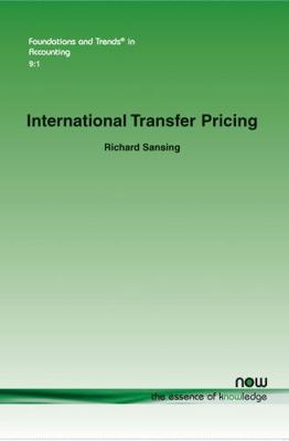 International Transfer Pricing 160198894X Book Cover