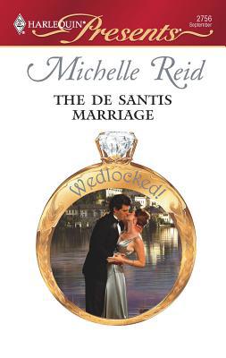 The de Santis Marriage 0373127561 Book Cover