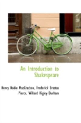 An Introduction to Shakespeare 110332991X Book Cover