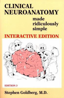 Clinical Neuroanatomy Made Ridiculously Simple 0940780577 Book Cover