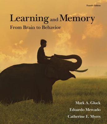 Learning and Memory: From Brain to Behavior 1319107389 Book Cover