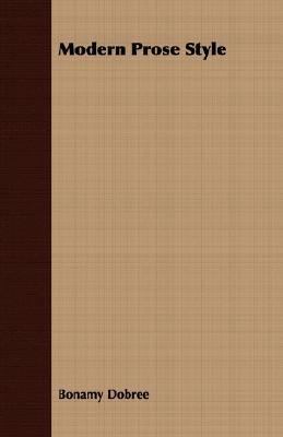 Modern Prose Style 1406738360 Book Cover