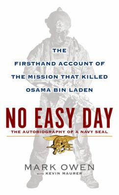 No Easy Day: An Autobiography of a Navy Seal [Large Print] 1594137048 Book Cover