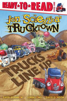 Trucks Line Up: Ready-To-Read Level 1 1416941479 Book Cover