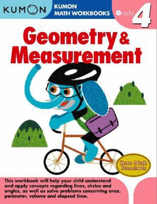 Kumon Grade 4 Geometry and Measurement 1934968676 Book Cover