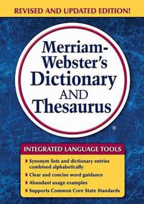 Merriam-Webster's Dictionary and Thesaurus B00QFXCTQY Book Cover