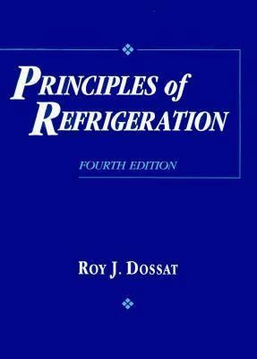 Principles of Refrigeration 0132333716 Book Cover