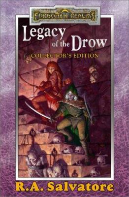 Legacy of the Drow Collector's Edittion 0786918004 Book Cover