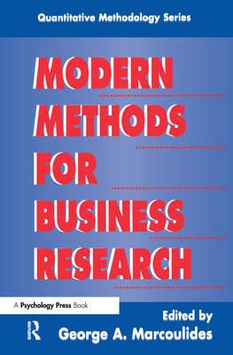 Modern Methods for Business Research 0805826777 Book Cover
