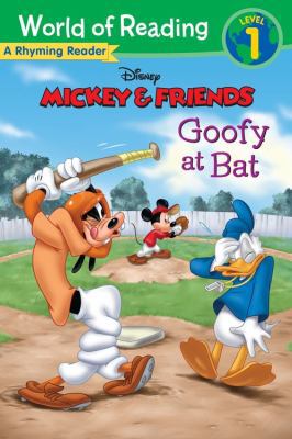 Mickey & Friends: Goofy at Bat: A Rhyming Reade... 142316962X Book Cover