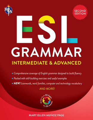 ESL Grammar: Intermediate & Advanced 0738612804 Book Cover