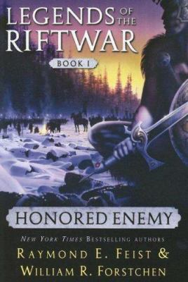 Honored Enemy [Large Print] 0061241954 Book Cover