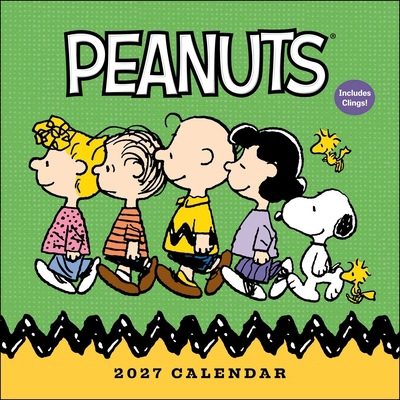 Peanuts(r) 2027 Wall Calendar with Clings B0GF9HWR33 Book Cover