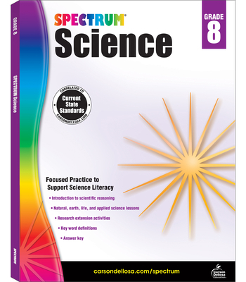 Spectrum Science, Grade 8: Volume 60 1483811727 Book Cover