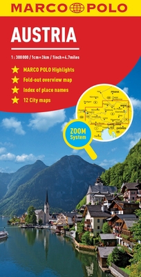 Austria Marco Polo Map 3829755864 Book Cover