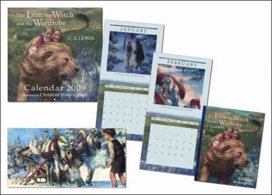 Narnia Calendar 2009: AND The Lion, the Witch a... 000728957X Book Cover