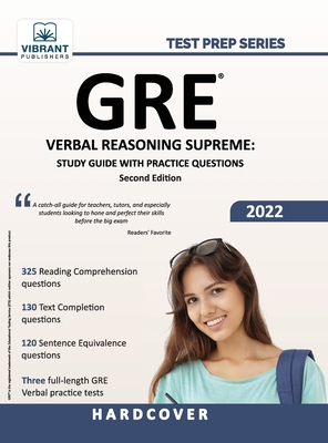 GRE Verbal Reasoning Supreme: Study Guide with ... 1636510884 Book Cover