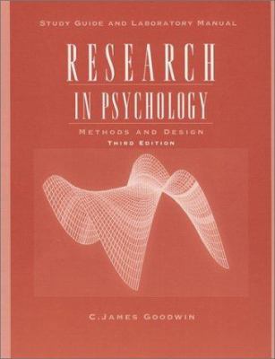 Research in Psychology: Methods and Design 0471149985 Book Cover