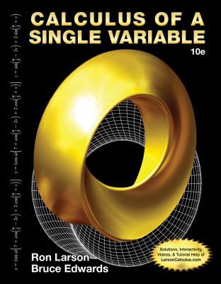 Calculus of a Single Variable 1285060288 Book Cover