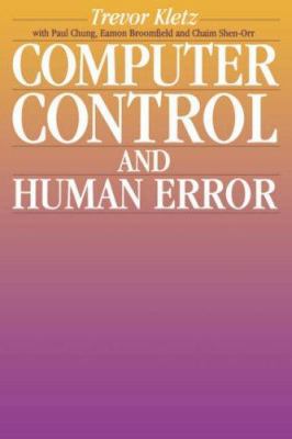 Computer Control and Human Error 0884152693 Book Cover