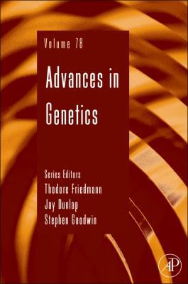 Advances in Genetics: Volume 78 0123943949 Book Cover