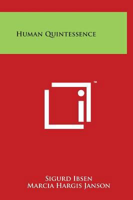 Human Quintessence 1497907039 Book Cover