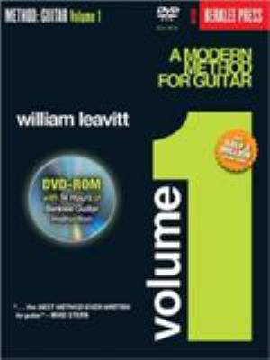 A Modern Method for Guitar - Volume 1: Book/DVD... 0876390696 Book Cover