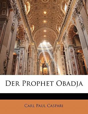 Der Prophet Obadja [German] 1141329859 Book Cover